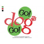 Go Dog Go 03 Embroidery Design